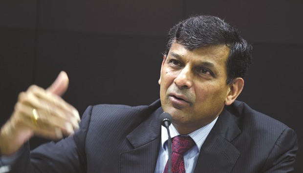 Rajan: Central banks across the world would find it hard to raise rates again for fear this would see growth slow down.