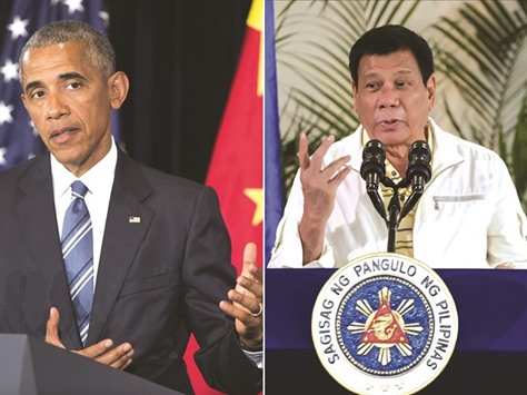 US President Barack Obama has called a planned meeting with Rodrigo Duterte into question after the Philippine leader launched a tirade against him.