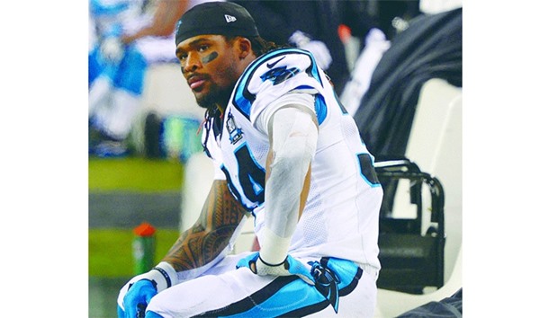 File picture of DeAngelo Williams during his days with the Carolina Panther.
