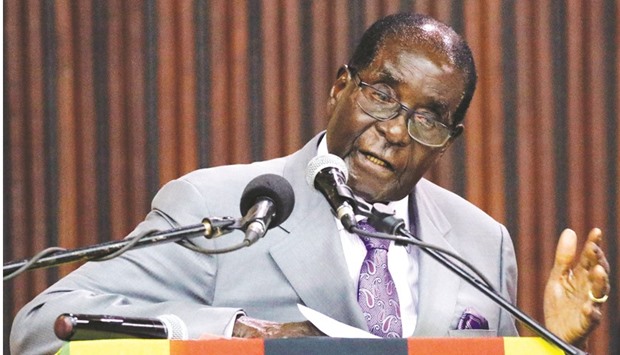 Mugabe: Zimbabweu2019s only leader since independence from Britain in 1980.