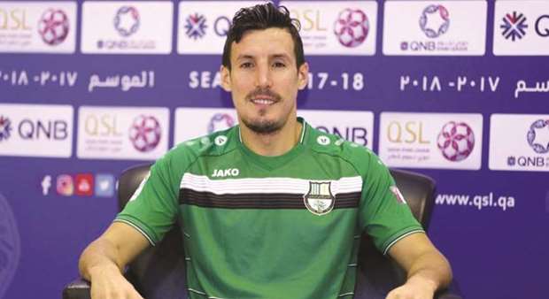Al Ahli new recruit Francisco Sandaza.