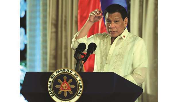 Duterte: With the adversities we face as a nation, let us bring forth the spirit of solidarity in our shared hope of attaining genuine and lasting peace.