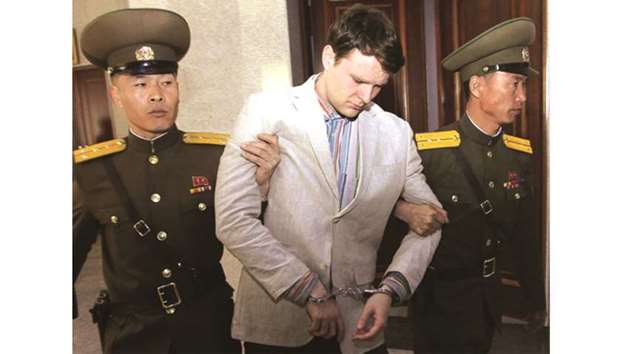 Otto Warmbier had been sentenced to 15 years in a North Korean prison. In July Pyongyang returned the Michigan college student in a coma. His death a few days later gave impetus to the State Departmentu2019s push for a travel ban.