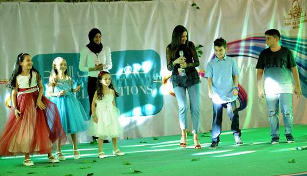 A programme for children in progress at Dar Al-Salam Mall at Abu Hamour.  PICTURE: Nasar T K