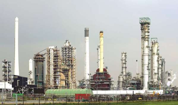 An ExxonMobil refinery stands in Rotterdam, the Netherlands. Exxon is pining for a comeback in Brazil, where its track record has been bruised by dry holes and a  partnership that fell apart.