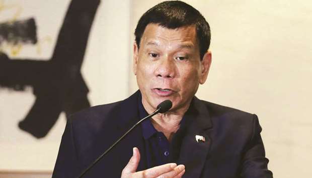 The incident took place far from President Rodrigo Duterte's residence.