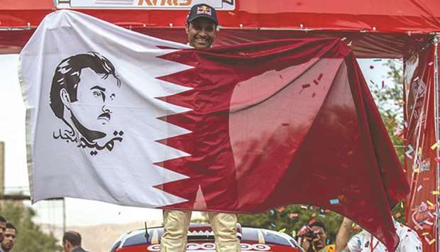 Nasser Saleh al-Attiyah has won the FIA Middle East Rally Championship.