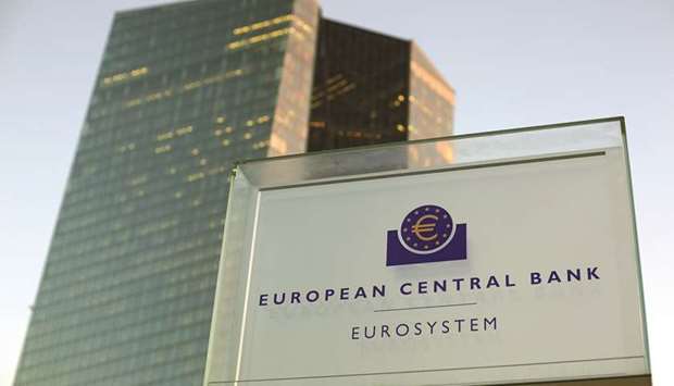 The headquarters of the European Central Bank in Frankfurt. As the ECB prepares to slow its bond-buying programme, policymakers are considering softening the blow by highlighting a related measure u2013 the reinvestment of maturing debt.