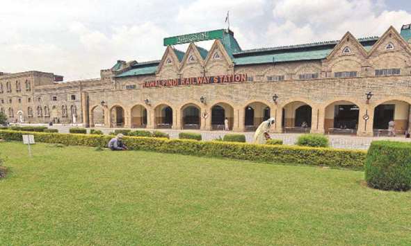 Rawalpindi railway station is over a century-old.