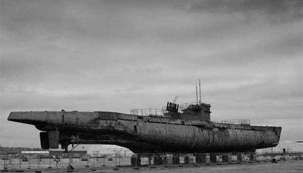 A WWI German submarine at Birkenhead Docks, Merseyside, England.  Picture: Wikipedia