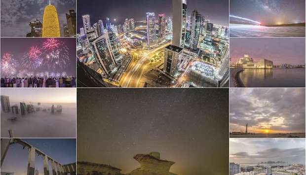 BREATHTAKING: A collage of spectacular images of Doha and beyond. Photos by Samim Qazi