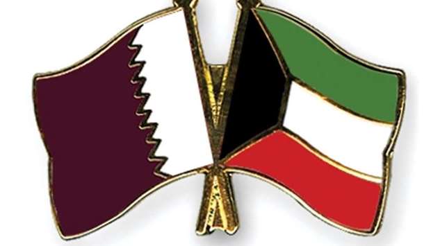 QATAR-KUWAIT FLAG