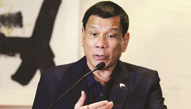 President Rodrigo Duterte says somebody has to talk to Kim Jong Un.