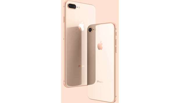 The iPhone 8 Plus and the iPhone 8 Gold