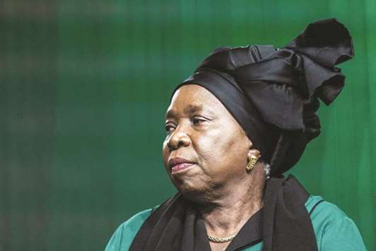 Dlamini-Zuma: I return determined to contribute to implementing decisions of (the ANC).