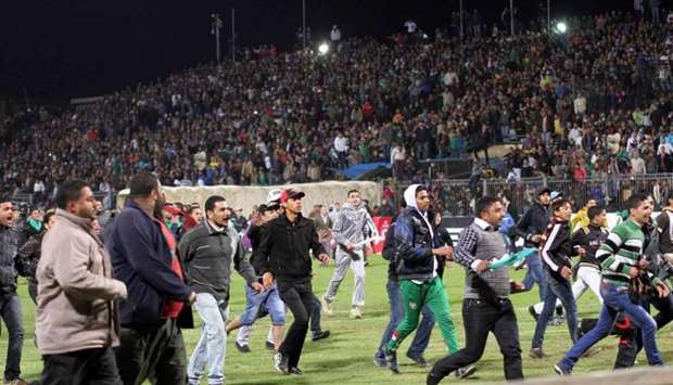 football stadium stampede in Cairo (file picture)