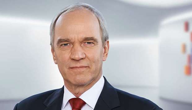 Kley, who is also the chairman of power company E.ON's supervisory board, took over on Monday