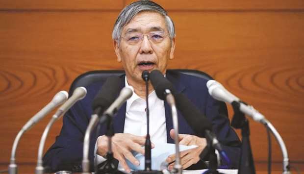 Kuroda: It is u201cunrealisticu201d to bring up Japanu2019s inflation target to around 3% or 4%, an idea floated by some US academics as a way to heighten inflation expectations.