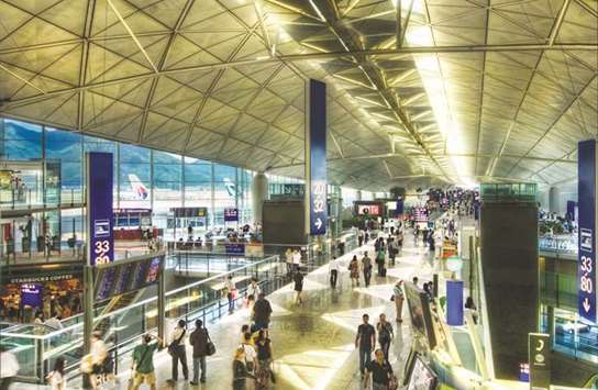 A view of the Hong Kong Airport. The Airport Authority Hong Kong needs to raise HK$69bn ($8.8bn) to fund the runway, and should consider selling bonds and tapping the loan market, according to a report by its financial consultant HSBC Holdings.