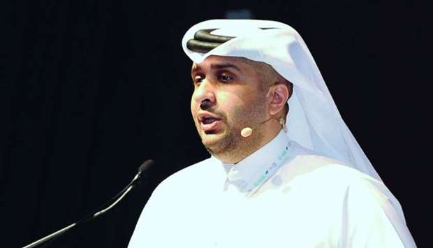 Hassan al-Ibrahim at the World Tourism Day celebration yesterday. PICTURE: Nasar TK