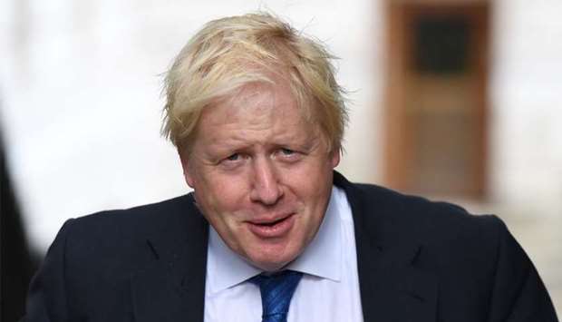 British Foreign Minister Boris Johnson