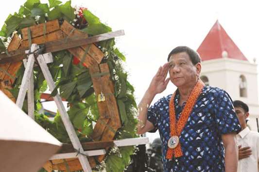 Duterte: ruling out harassment