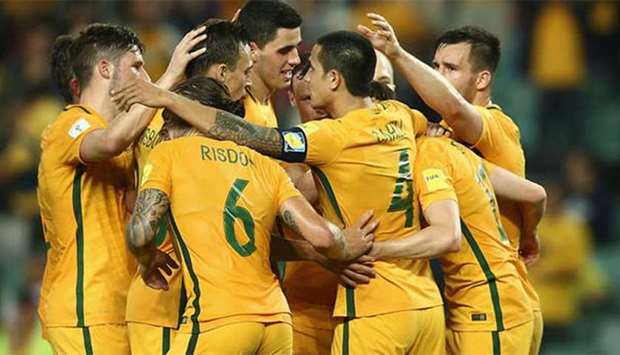 Australia's Socceroos take on Thailand in Melbourne.