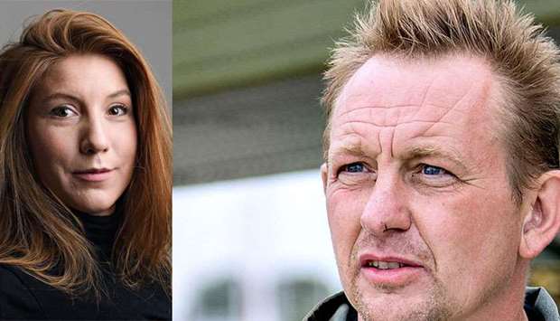 Journalist Kim Wall (L) vanished after interviewing  Peter Madsen (R) aboard his homemade submarine on August 10