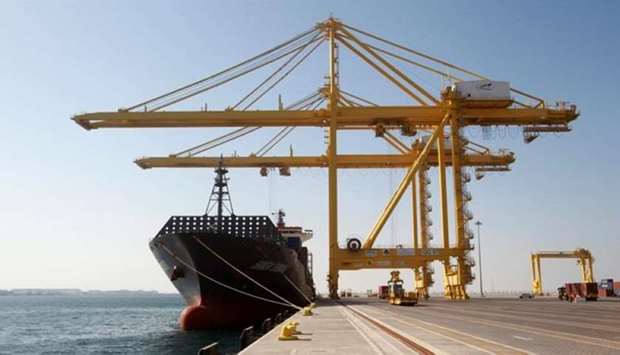 Hamad Port was officially inaugurated on Tuesday. PICTURE: Reuters/Naseem Zeitoon