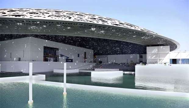Abu Dhabi's Louvre museum is designed by French architect Jean Nouvel.