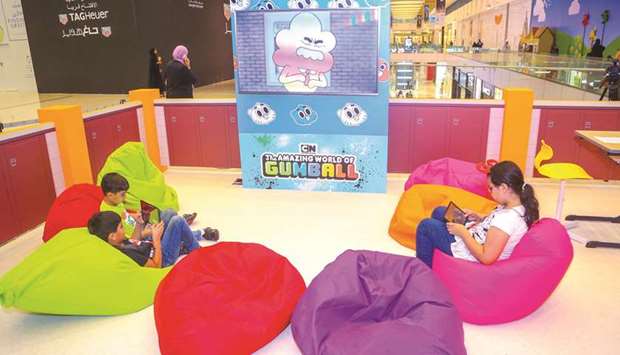 Children can enjoy an entire range of activities at DHFCu2019s u2018The Amazing World of Gumballu2019.