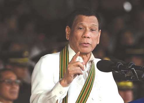 Duterte: troubled by past outbursts
