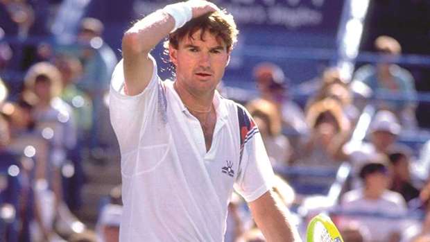 TENNIS ICON: Jimmy Connors, who celebrates his 66th birthday today, is the only player to have won the US Open on grass (1974), on clay (1976) and on hard courts (1978).