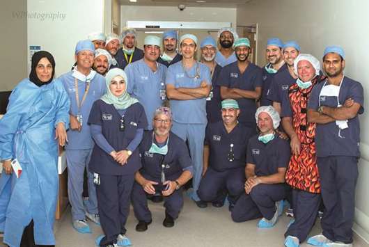 The surgery team.