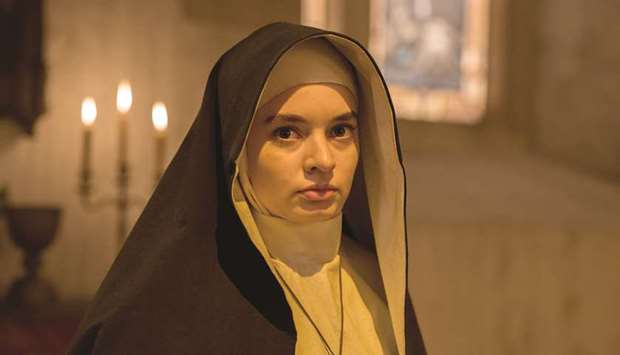 CENTRE-STAGE: Ingrid Bisu as Sister Oana in the film The Nun.