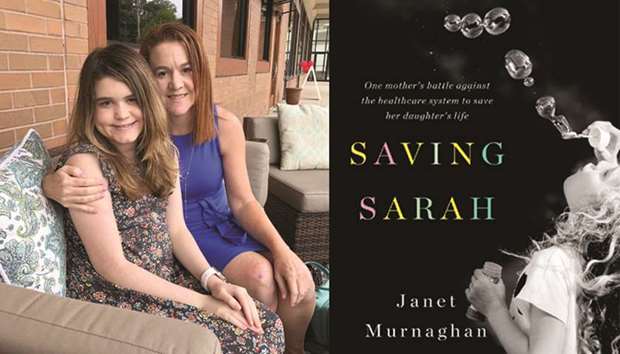 (Left) ALLu2019S WELL THAT ENDS WELL: Lung-transplant recipient Sarah Murnaghan with her mother Janet on a recent visit to Newtown Square.  (Right) The book is a heartfelt, at times heartbreaking tale that, in the end, is much more about Sarah than the healthcare system. The book does not mention that very few children have benefited from expanded access to adult lungs