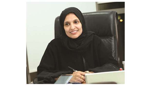 Abeer Ali al-Buainain, Director of Operations, Planning and Human Resources at the Organising Committee for the 48th FIG Artistic Gymnastics World Championships Doha 2018.