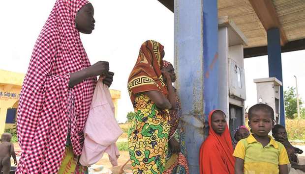 Aishau2019s home is now a disused petrol station in Zurmi.