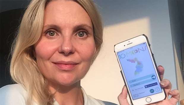 u201cThe app has really reassured me and made me feel very comfortable at every stage of my pregnancy,u201d says Gillian Collins, a Sidra Medicine patient.