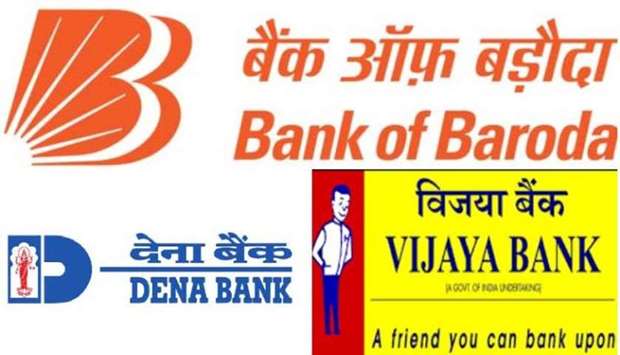 Bank of Baroda, Dena Bank and Vijaya Bank