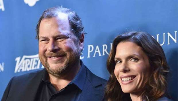 Marc Benioff  and Lynne Benioff are the new owners of Time magazine.