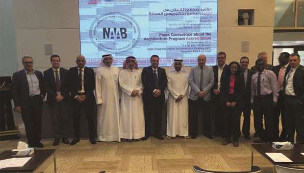 QU  architecture department gets accreditation of National Architectural Accrediting Board.