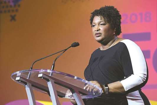 Stacey Abrams: identity politics