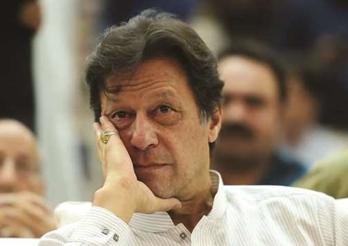 Imran Khan: accused of derailing democracy.