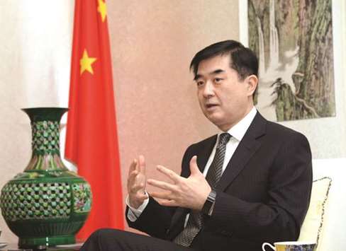 Chinese ambassador Li Chen.