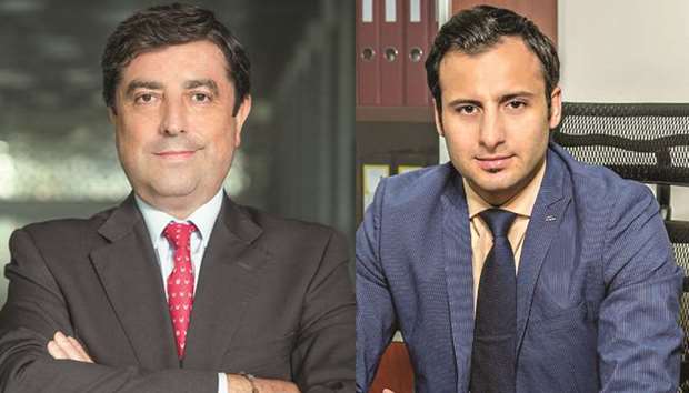 (Left) DECC CEO Jose Vicente. (Right) dmg events Doha country manager Rawad Sleem.