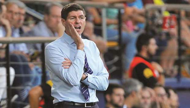 Rangers manager Steven Gerrard. (Reuters)