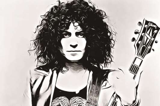 LEGEND: Marc Bolan, who died in 1977, has been credited as the founding father of British glam-rock.