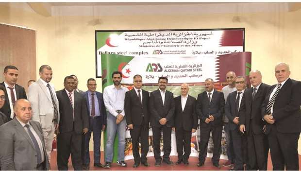 A Qatari delegation, headed by HE the Minister of Energy and Industry, Dr Mohamed bin Saleh al-Sada, recently visited Algerian-Qatari Steel Company (Bellara Steel Complex) located some 375km northeast of Algiers.