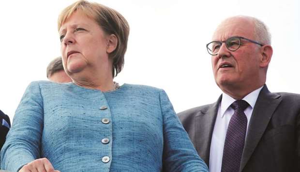 Merkel with Kauder.